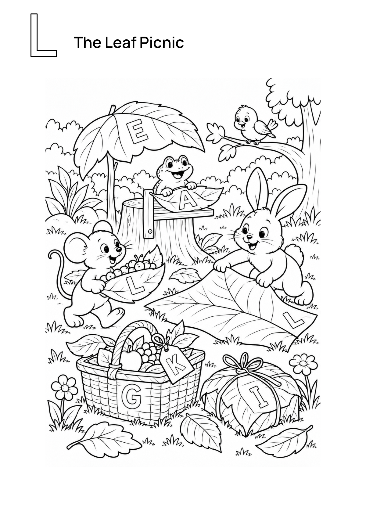 The Leaf Picnic printable preview