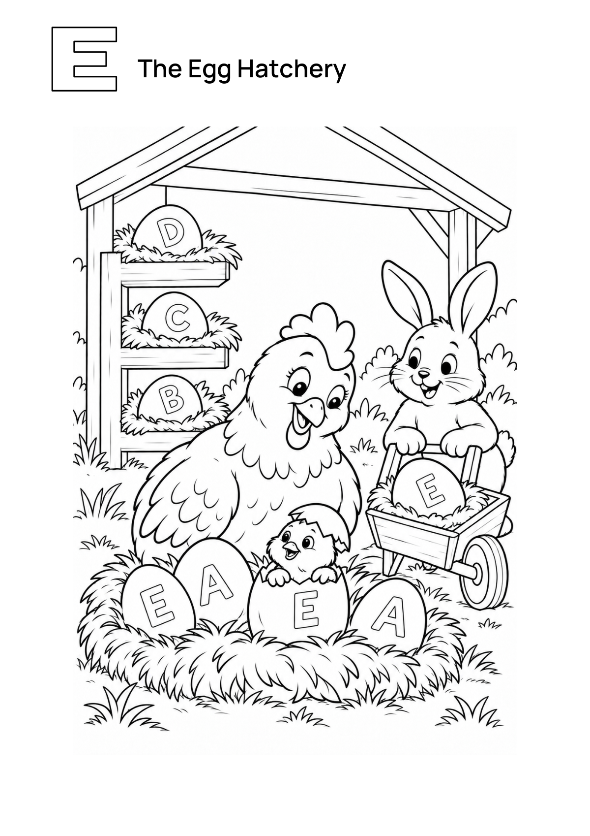 The Egg Hatchery printable preview