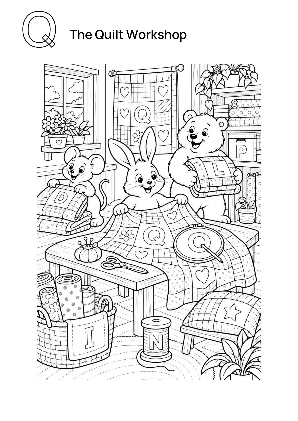 The Quilt Workshop printable preview